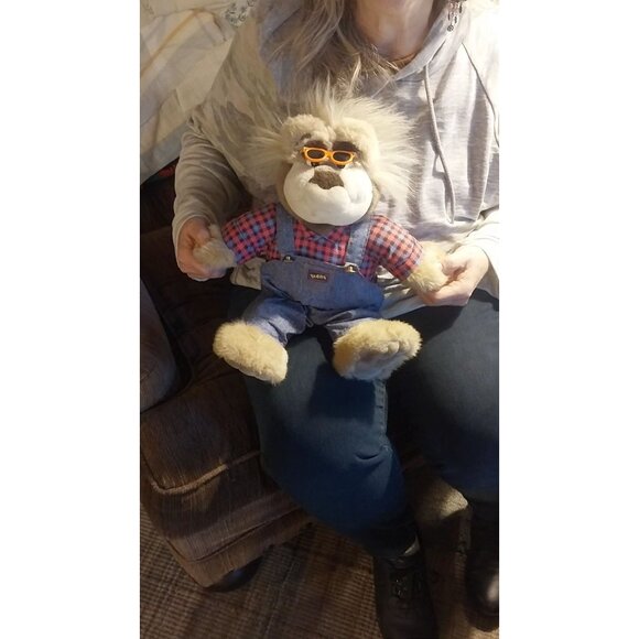 Vintage Bubba Plush Toy With Sunglasses & Plaid Shirt Talking Funny Classic - Picture 7 of 7